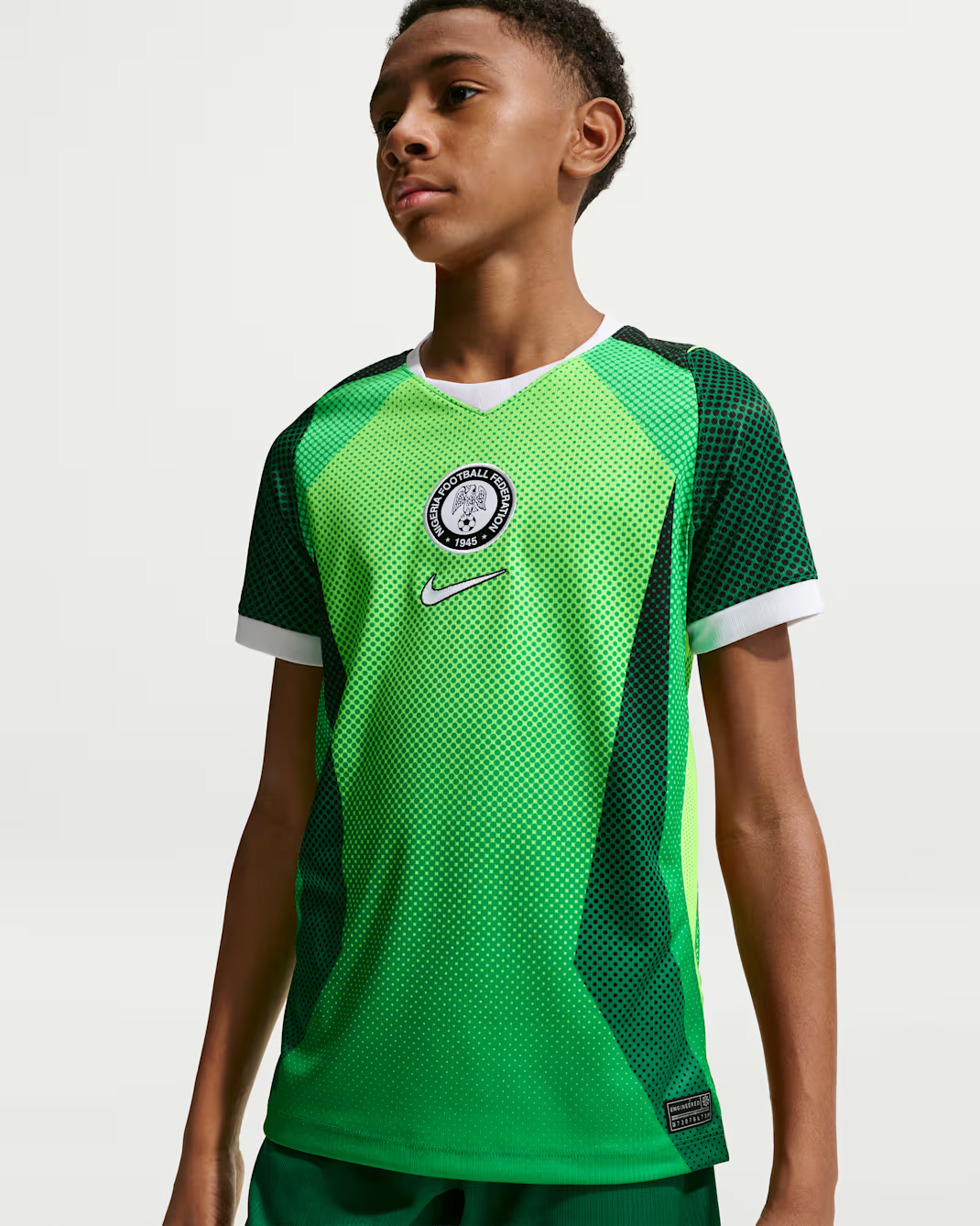 Nigeria 2026 Stadium Home Mini Kit Full Set Shirt & Shorts