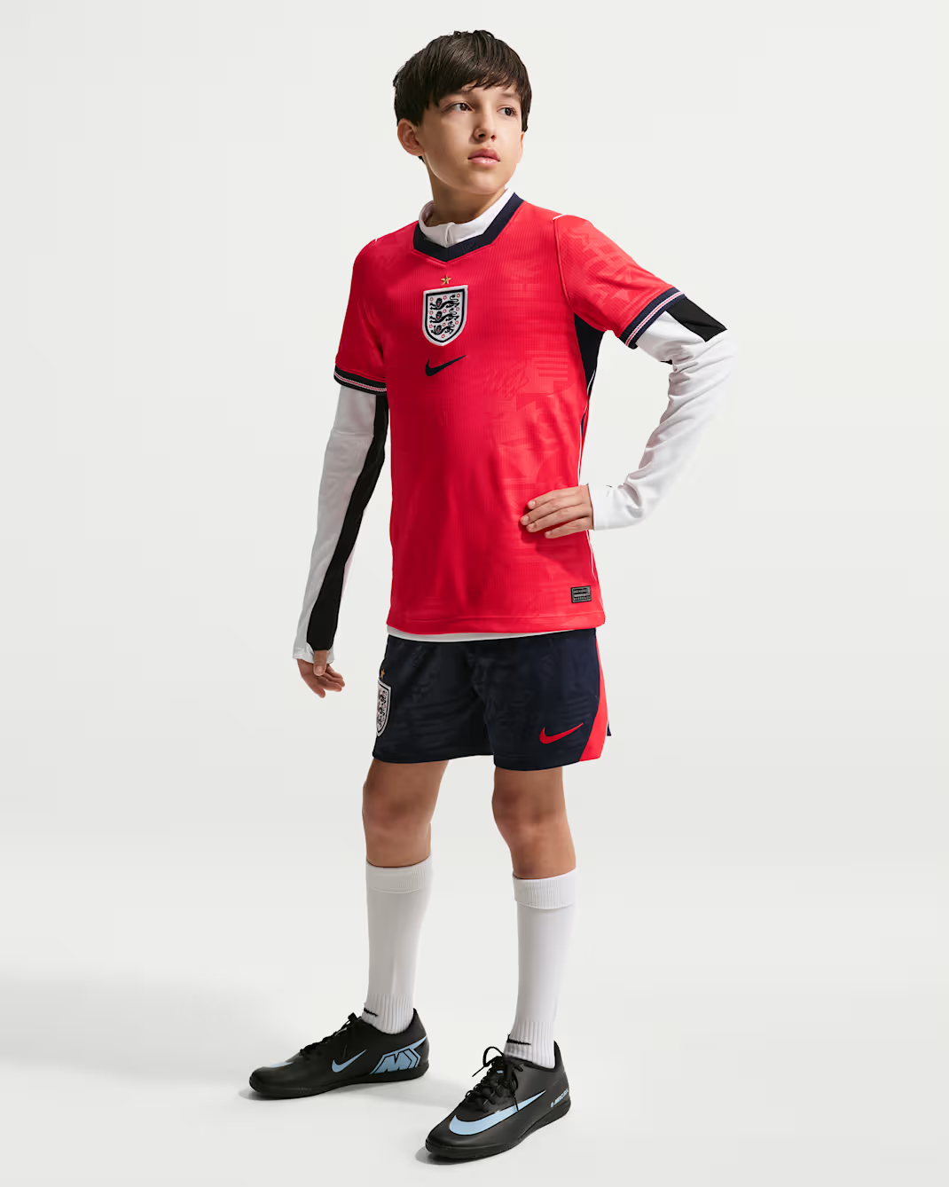 England 2026 Stadium Away Mini Kit Full Set Shirt & Shorts