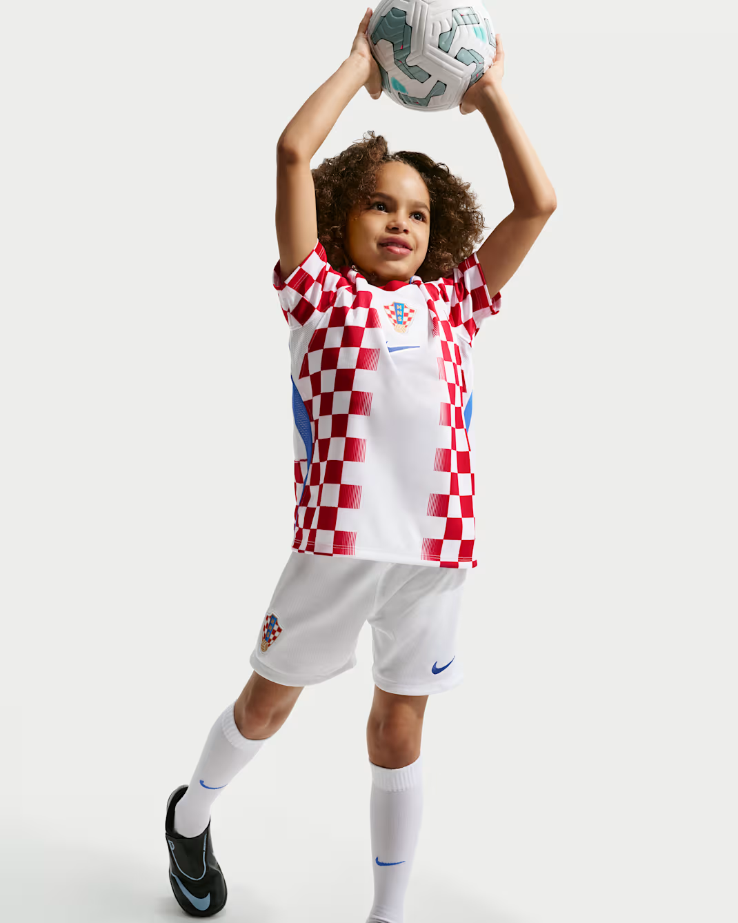 Croatia 2026 Stadium Home Mini Kit Full Set Shirt & Shorts