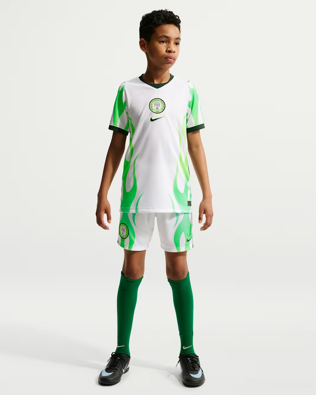 Nigeria 2026 Stadium Away Mini Kit Full Set Shirt & Shorts