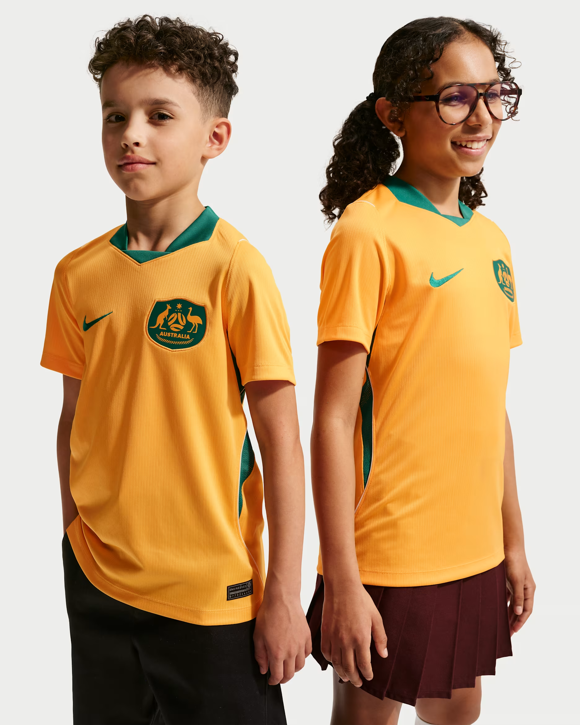 Australia 2026 Stadium Home Mini Kit Full Set Shirt & Shorts