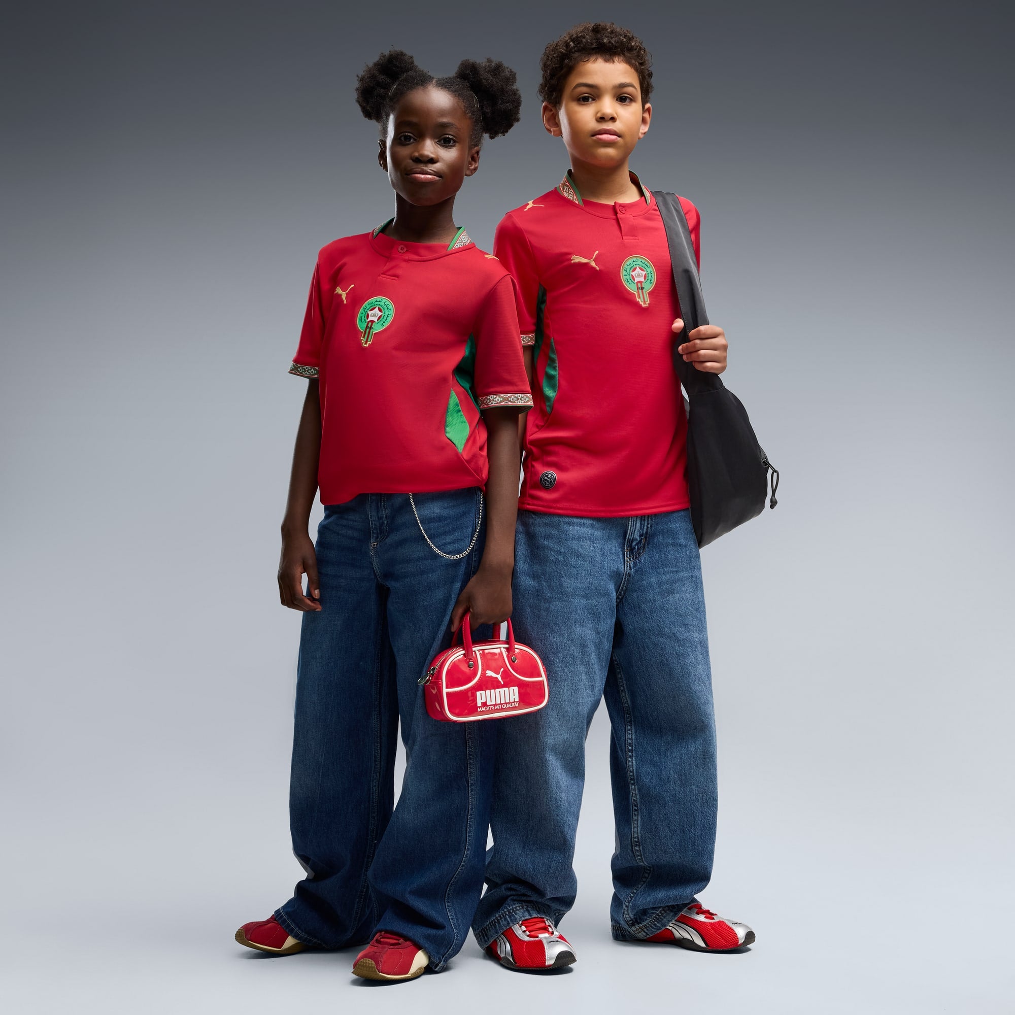 Morocco 26 Home Mini Kit Full Set Shirt & Shorts