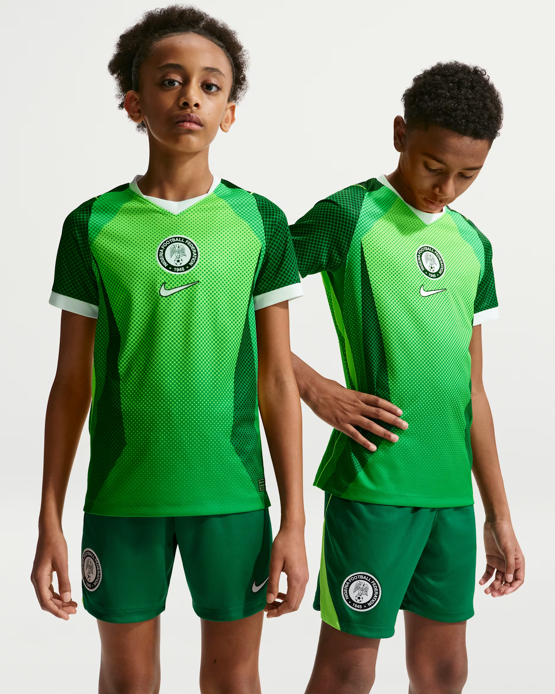 Nigeria 2026 Stadium Home Mini Kit Full Set Shirt & Shorts