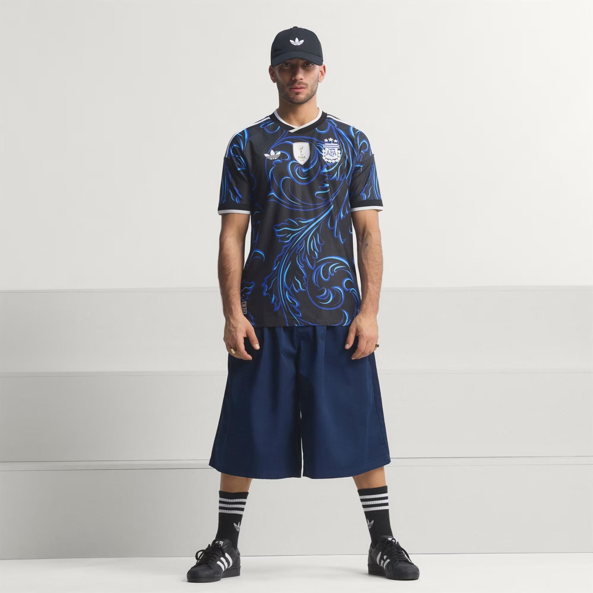 Argentina 26 Away Authentic Jersey