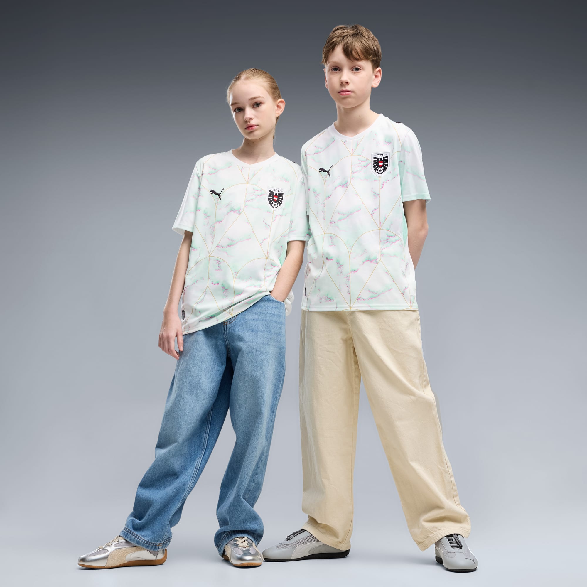 Austria 26 Away Mini Kit Full Set Shirt & Shorts