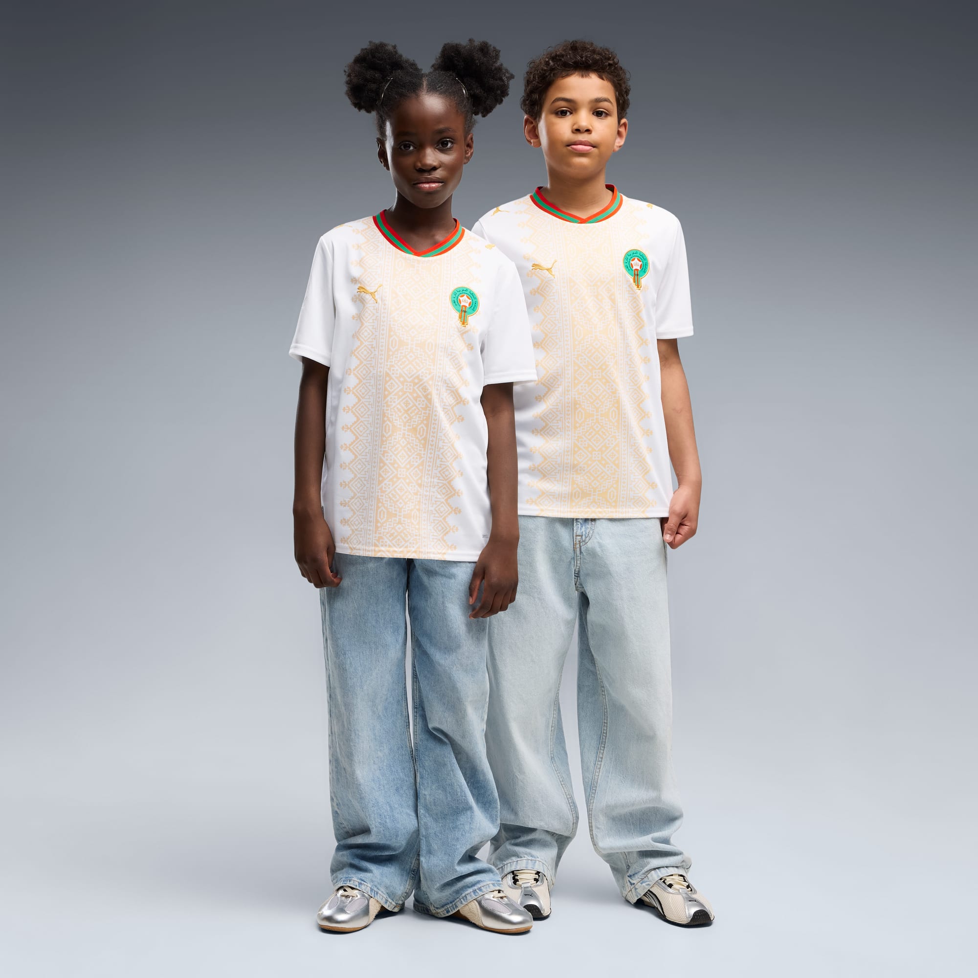 Morocco 26 Away Mini Kit Full Set Shirt & Shorts