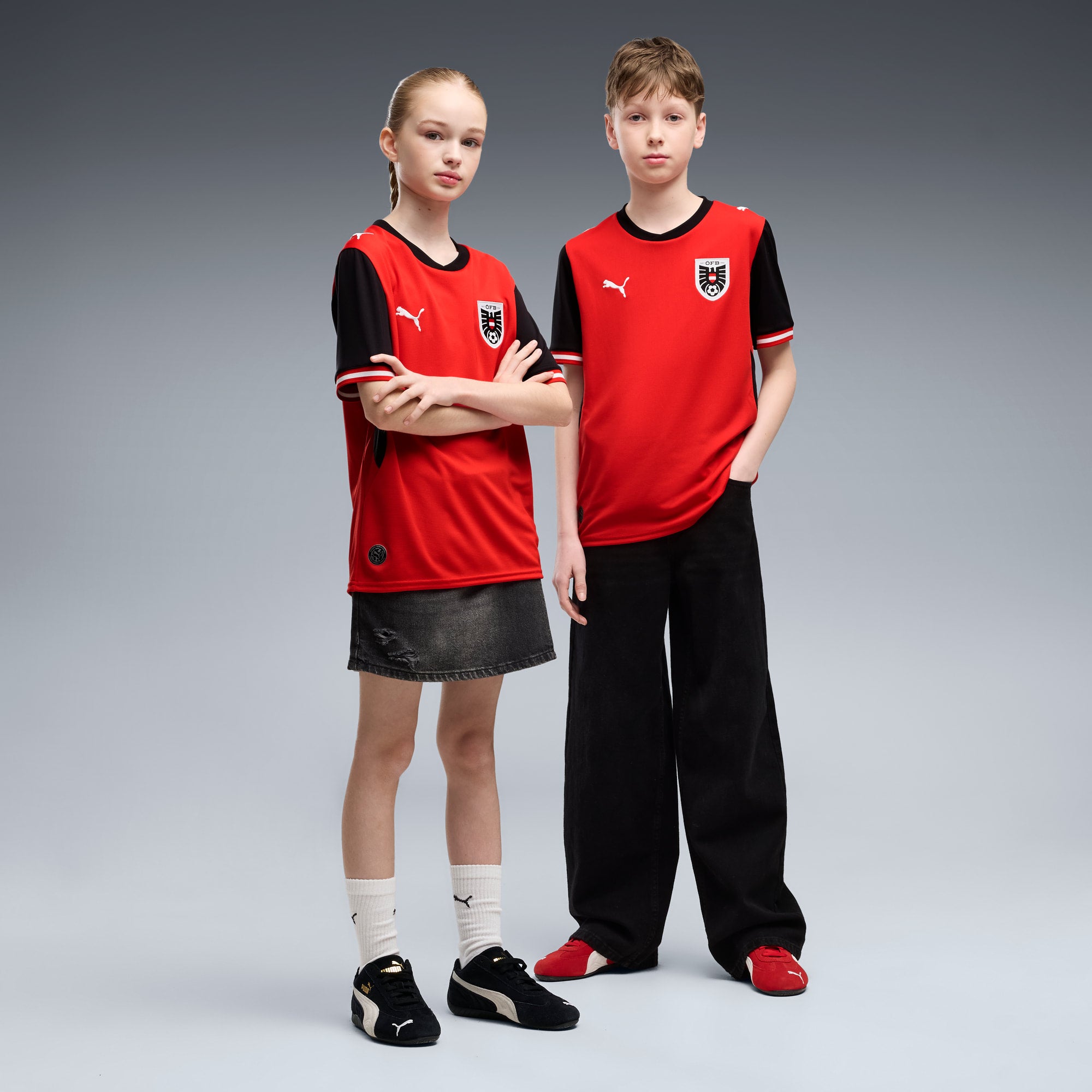 Austria 26 Home Mini Kit Full Set Shirt & Shorts