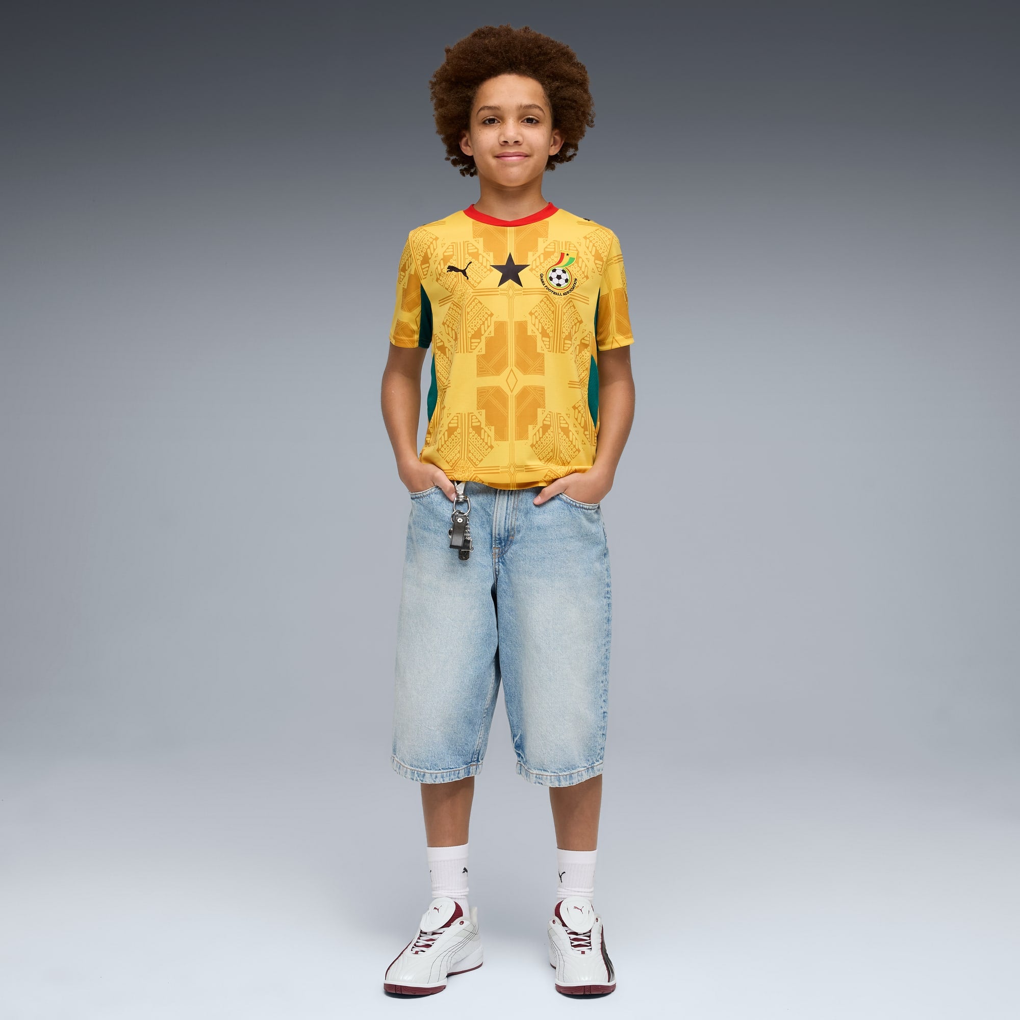 Ghana 26 Away Mini Kit Full Set Shirt & Shorts