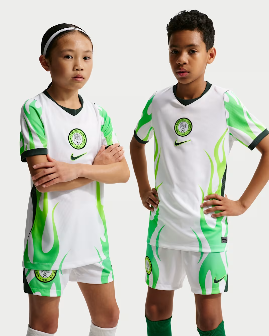 Nigeria 2026 Stadium Away Mini Kit Full Set Shirt & Shorts