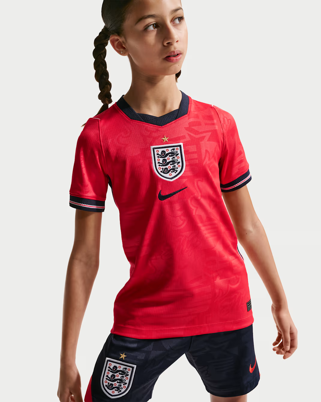 England 2026 Stadium Away Mini Kit Full Set Shirt & Shorts